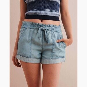 Aerie Camp Blue Waist Shorts